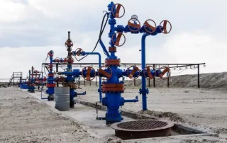 gas wellhead christmas tree